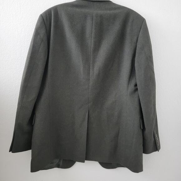Vintage Brooks Brothers 346 Green Blazer Men's Size 41 Reg - Picture 10 of 11